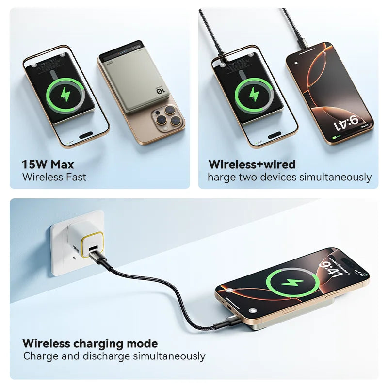 VeloCharge – Magnetic Wireless Power Bank