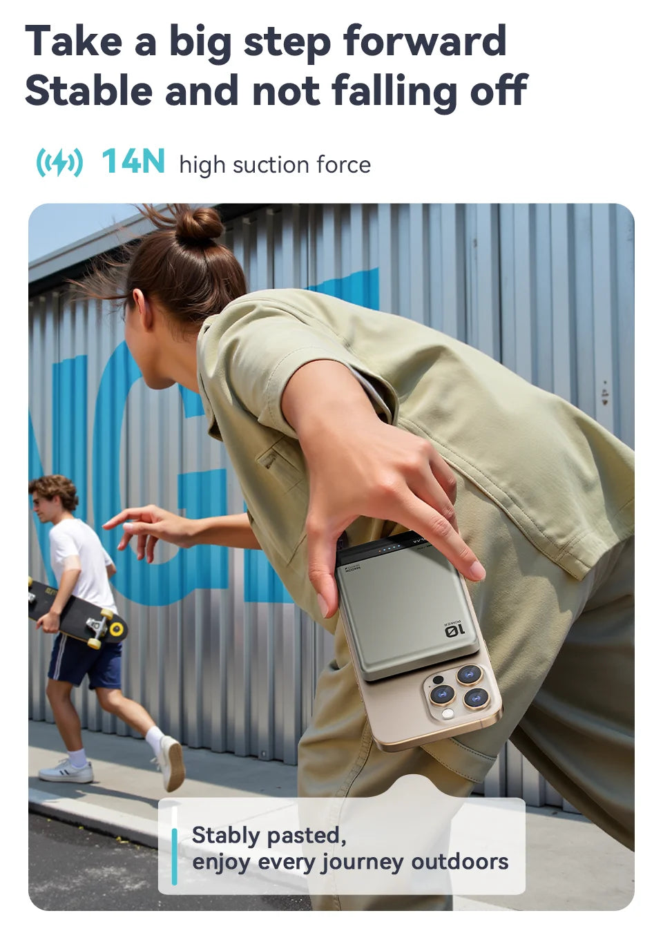 VeloCharge – Magnetic Wireless Power Bank