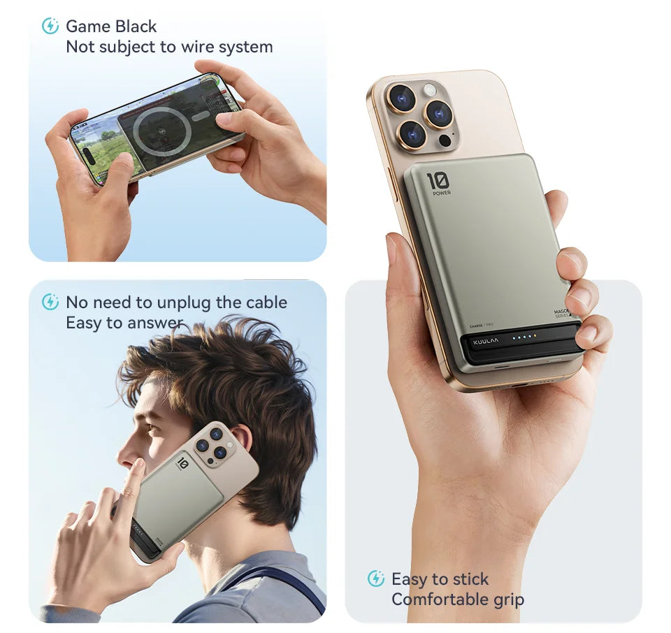 VeloCharge – Magnetic Wireless Power Bank