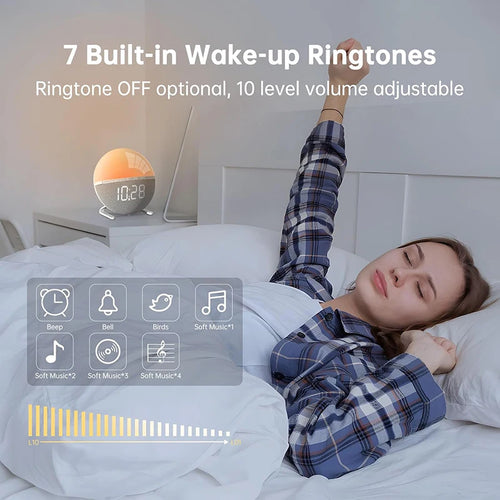 AuraWake – Smart Sunrise Alarm Clock