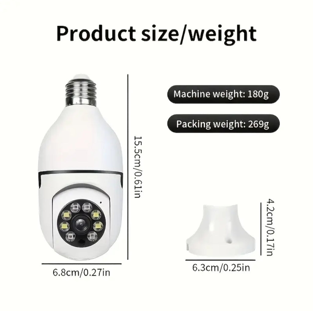 OmniVision – 360° Smart Wi-Fi Bulb Camera